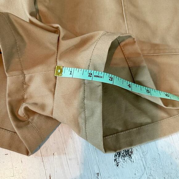 Steve Madden Seaside Cinch Short Size Large Paperbag Tan Minimalist Neutral - Picture 7 of 9